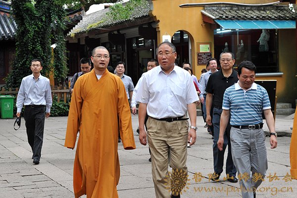 解振华-国家发改委副主任解振华一行来山参观考察