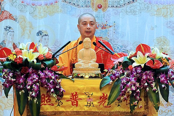 佛教-向庆法师应邀在宝陀讲寺作《“我”是祸端》讲座