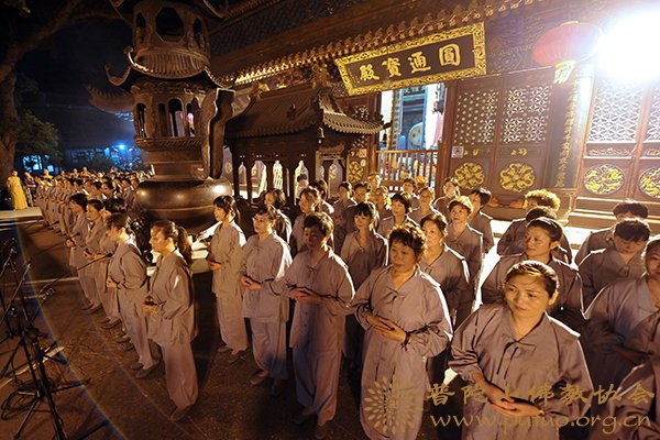 观音-普济禅寺2012年六月十九观音香会期安全有序