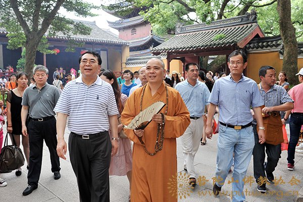 白春礼-中国科学院院长白春礼一行来山参观考察