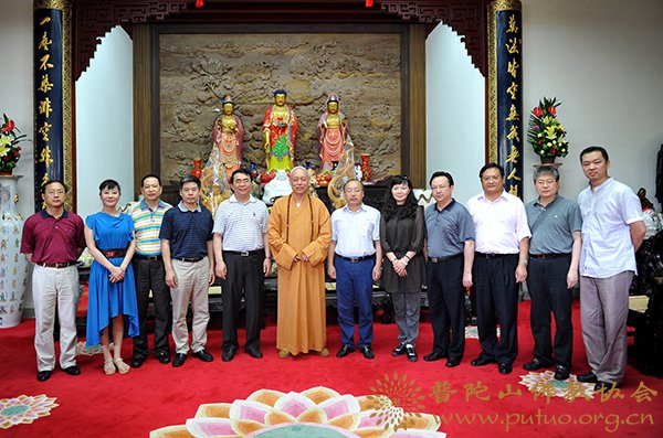 白春礼-中国科学院院长白春礼一行来山参观考察