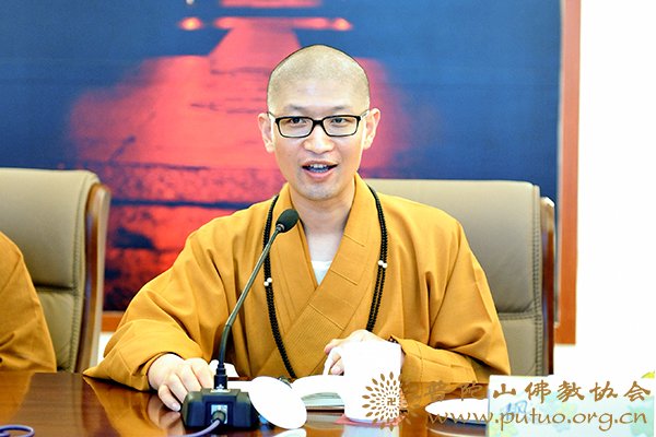 佛教-道慈会长等佛协领导赴中国佛学院普陀山学院与全体法师、老师共度2012年教师节