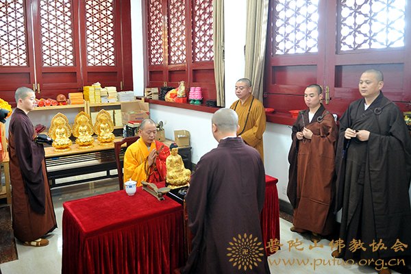 净土法门-戒修法师应邀于宝陀讲寺作《净土法门六信》佛学专题讲