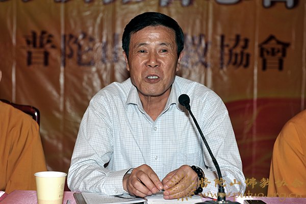 佛教-普济禅寺召开全体僧职工会议以饱满的精神喜迎中秋节和国庆节
