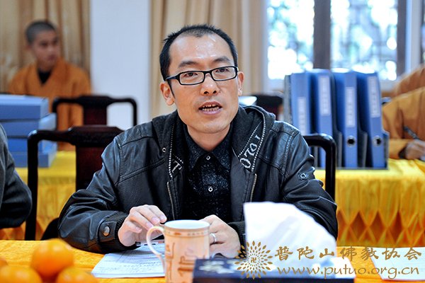 普陀山-省“和谐寺观教堂”考评组来普陀山抽查考评
