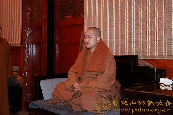 普陀山-普陀山法雨禅寺举行丁酉年冬季禅七法会