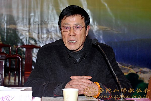 佛教-普济禅寺在大斋堂召开全体僧众、职工会议 佛教-普济禅寺在大斋堂召开全体僧众、职工会议