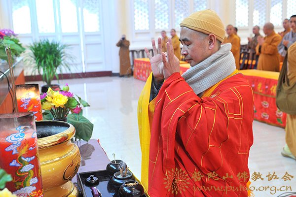 佛教-贤宗法师应邀于宝陀讲寺作佛学专题讲座 佛教-贤宗法师应邀于宝陀讲寺作佛学专题讲座