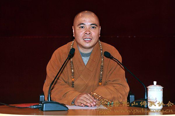 佛教-门肃法师应邀为加多宝集团开示佛法并做交流