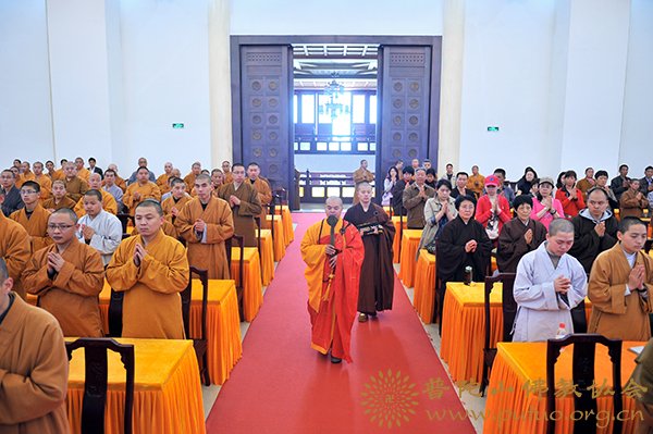 佛教-智一法师应邀于宝陀讲寺作《佛教因果观》佛学专题讲座