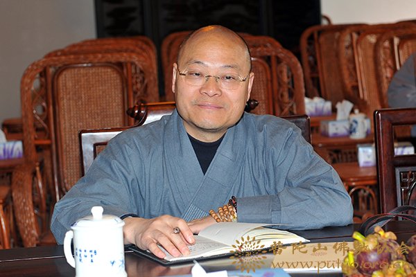 佛教-杭州市佛教协会会长光泉法师一行访问我会