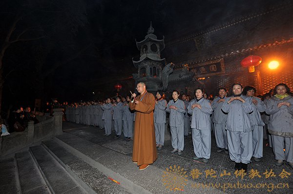 观音-普济禅寺二月十九观音香会进香活动安全有序