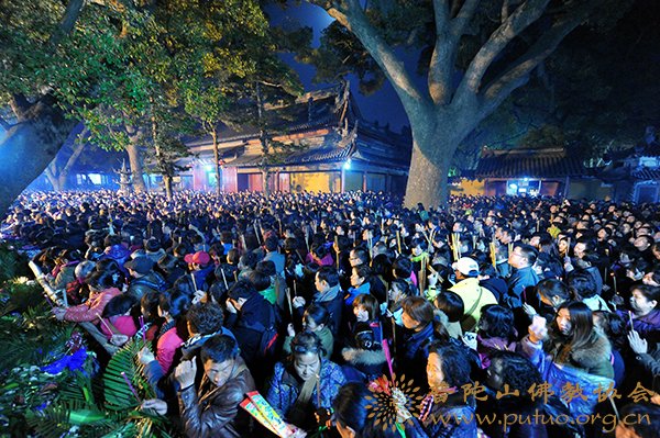 观音-普济禅寺二月十九观音香会进香活动安全有序