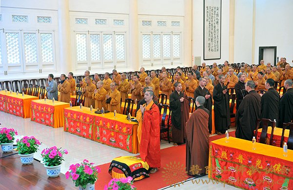 佛教-戒情法师应邀于宝陀讲寺作《（心经）的启迪》佛学专题讲座