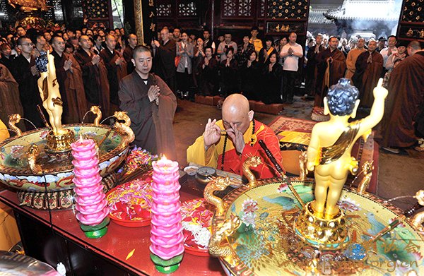 佛教-癸巳年四月初八佛诞日普济禅寺隆重举行浴佛法会