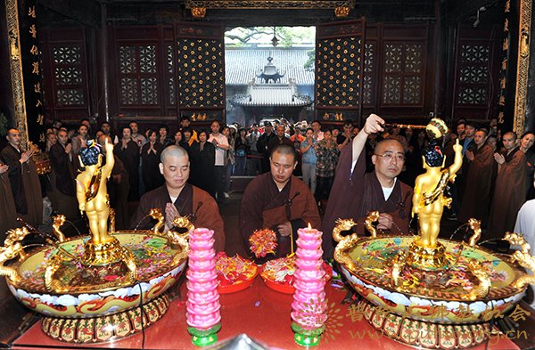 佛教-癸巳年四月初八佛诞日普济禅寺隆重举行浴佛法会