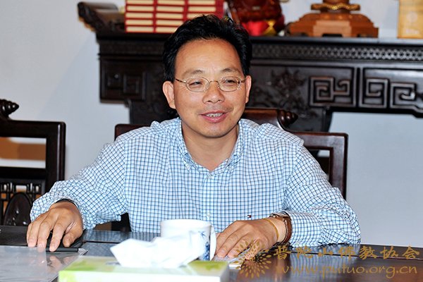 佛教-广东佛教工作学习考察团来山考察与本会座谈交流