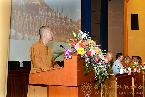 佛教-中国佛学院普陀山学院隆重举行2013年应届毕业班毕业典礼