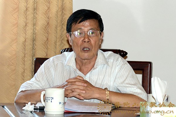 佛教-六月十九观音香会期普陀山佛教协会召开全山安全工作部署会议