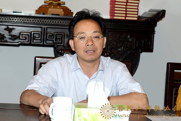 佛教-六月十九观音香会期普陀山佛教协会召开全山安全工作部署会议