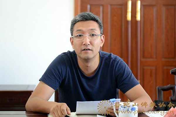 佛教-普陀山佛教协会在宝陀讲寺召开“普陀山佛教书画院”筹备工作会议