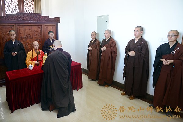 佛教-温州市佛协副会长达照法师应邀于宝陀讲寺作《禅修基础》佛学专题讲座