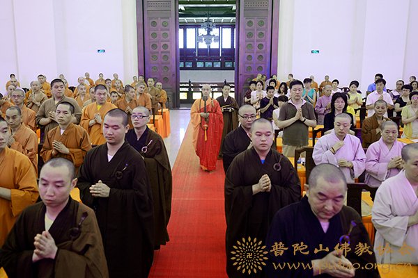 佛教-温州市佛协副会长达照法师应邀于宝陀讲寺作《禅修基础》佛学专题讲座