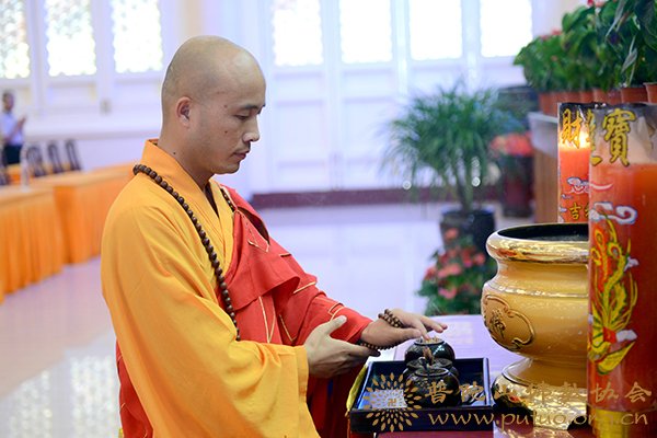 佛教-温州市佛协副会长达照法师应邀于宝陀讲寺作《禅修基础》佛学专题讲座