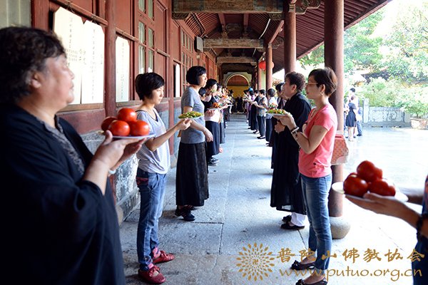 佛教-癸巳年七月十五日“佛欢喜日”普济禅寺举行盂兰盆供传供法会