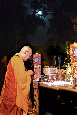 佛教-癸巳年八月十五传统中秋佳节普济禅寺隆重举行“拜月”祈福法会
