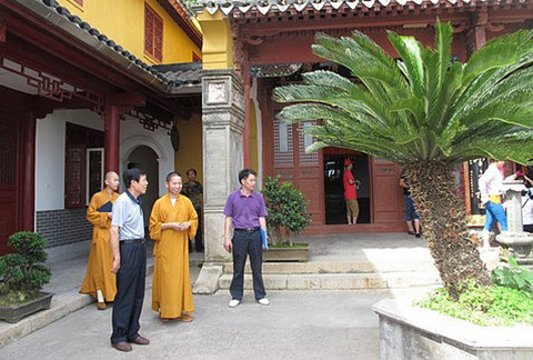 佛协综治办赴全山各寺院进行安全综合检查