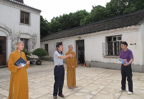 佛协综治办赴全山各寺院进行安全综合检查