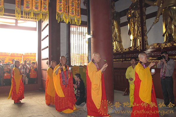 佛教-道慈大和尚应邀赴河北唐山出席大唐兴国禅寺大雄宝殿落成圣像开光法会