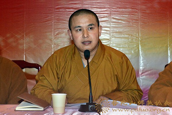 佛教-普济禅寺召开全体僧众、职工会议传达学习佛协年终会精神并布置春节安全工作