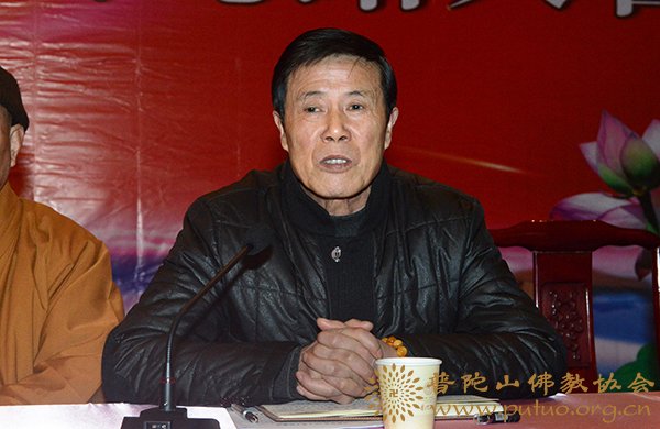 佛教-普济禅寺召开全体僧众、职工会议传达学习佛协年终会精神并布置春节安全工作