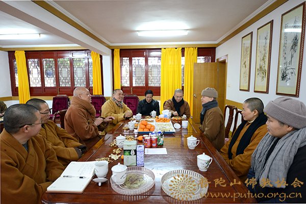 佛教-道慈会长赴慧济禅寺等寺庵走访慰问