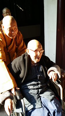 佛教-会长道慈大和尚赴宁波探望天童寺广修老和尚