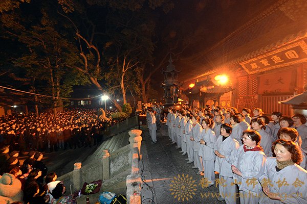 观音-二月十九观音香会期普济禅寺进香活动安全有序