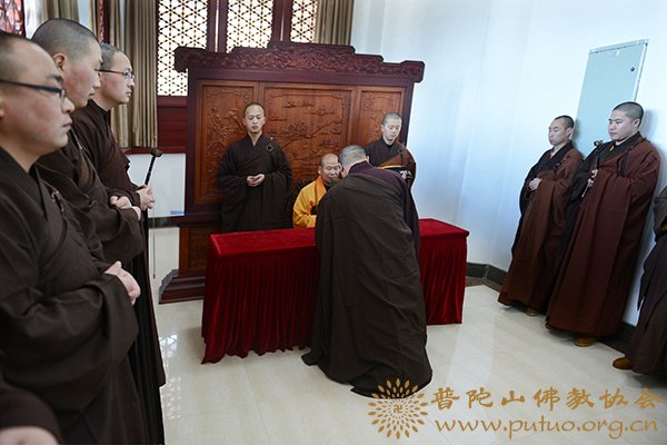 佛教-传明法师应邀于宝陀讲寺作《生活与禅修》佛学专题讲座