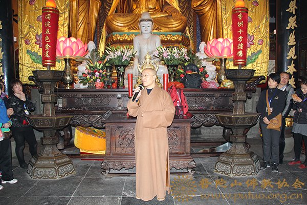 常熟-智宗副会长接待常熟辛庄念佛堂千人礼佛朝圣团