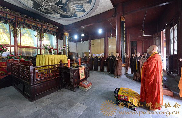佛教-甲午年四月初八佛诞日普济禅寺隆重举行浴佛法会