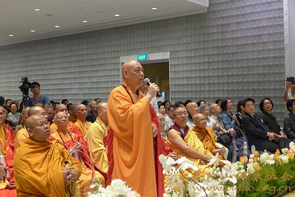 佛教-道慈大和尚应邀赴新加坡出席菩提阁三庆大典