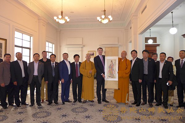 佛教-道慈大和尚应邀赴澳大利亚弘法交流并出席澳大利亚观音佛教协会成立仪式