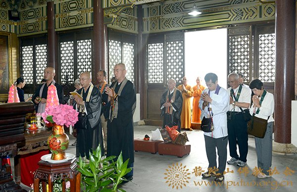 观音-道慈会长接待日本中国观音灵场会米田会长一行