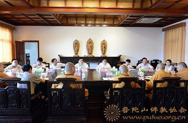钱军-市人大副主任钱军一行调研组来山调研座谈