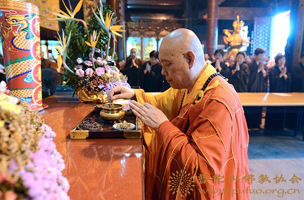 甲午年-甲午年七月十五日“佛欢喜日”普济禅寺隆重举行盂兰盆供传供法会