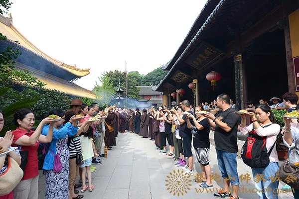甲午年-甲午年七月十五日“佛欢喜日”普济禅寺隆重举行盂兰盆供传供法会