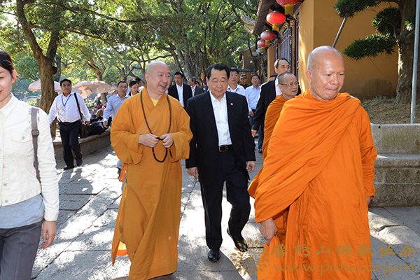 谢国民-道慈会长接待正大集团董事长谢国民一行