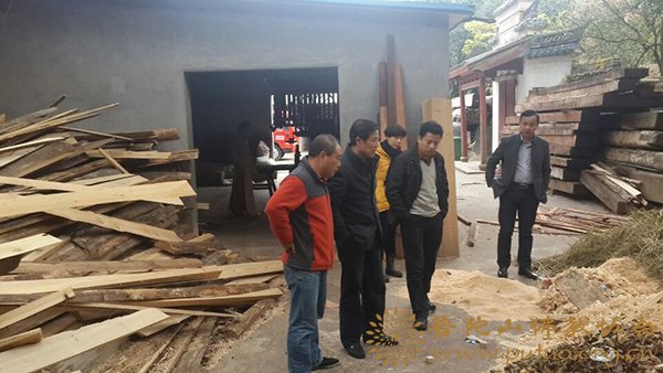 佛协综治办会同宗教部门进行寺院冬季防火检查