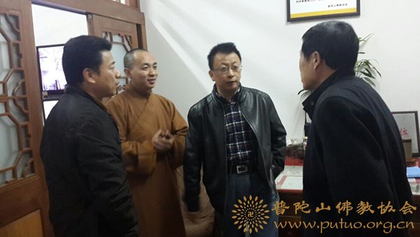 佛协综治办会同宗教部门进行寺院冬季防火检查